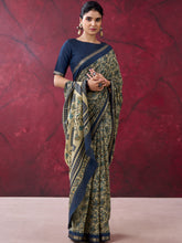 Chanderi Printed Zari Weaving Saree NBL