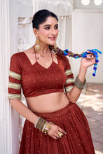 Pure Chanderi Zari Weaving Lehenga With Dupatta  ROG