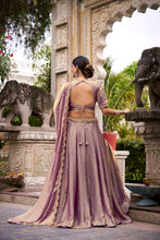 Fendi Thread Embroidered Lehenga With Dupatta LUV