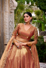 Fendi Thread Embroidered Lehenga With Dupatta ROG