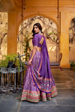 Tussar Silk Sparkle Design Lehenga With Dupatta  PRL