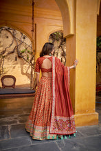 Tussar Silk Sparkle Design Lehenga With Dupatta  ROG