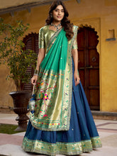 Paithani Zari Weaving Lehenga With Dupatta  NBL