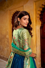 Paithani Zari Weaving Lehenga With Dupatta  NBL