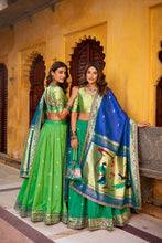 Paithani Zari Weaving Lehenga With Dupatta  PRT