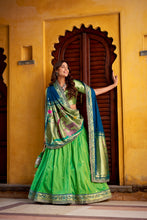 Paithani Zari Weaving Lehenga With Dupatta  PRT