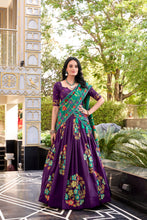 Tussar Silk Printed Lehenga For Women  PRL