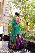 Tussar Silk Printed Lehenga For Women  PRL