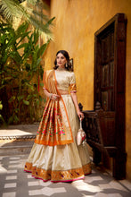 Silk Paithani Zari Weaving Lehenga With Dupatta OWT