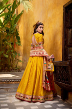 Silk Paithani Zari Weaving Lehenga With Dupatta MNG