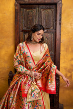 Silk Paithani Zari Weaving Lehenga With Dupatta  CRM