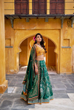 Vaishali Silk Bead Embroidered Lehenga With Dupatta BGN