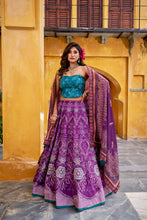 Vaishali Silk Bead Embroidered Lehenga With Dupatta PRL
