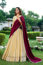 Blue Kanchipuram Lehenga For Women CRM