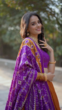 MST Tussar Silk Patola Printed Lehenga For Women