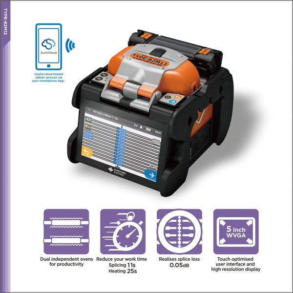 SUMITOMO 82M12 FUSION SPLICER