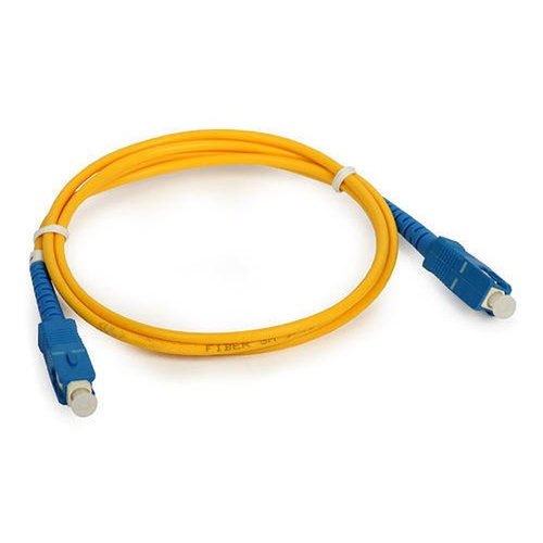 SC/PC-SC/PC Fiber Optic Patch Cord, For Networking, Yellow,Blue